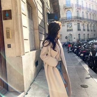 Handmade Woolen Wrap Coat One Size
