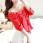 Two-way Off-shoulder Blouse