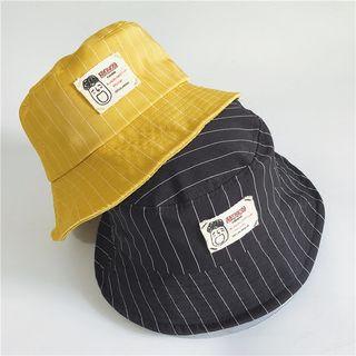 Pinstriped Bucket Hat