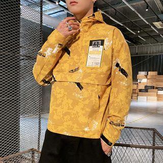 Half-zip Camo Hoodie