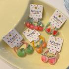 Set Of 2: Fruit Plastic Hair Tie (various Designs)