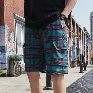 Checker Cargo Shorts