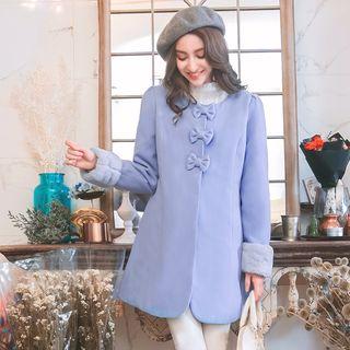 Bow-detail Coat