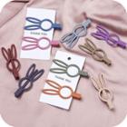 Iron Rabbit Hair Clip