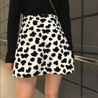 Cow A-line Skirt