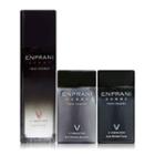 Enprani - Homme V-perfection Set: Total Activator 50ml + Anti-wrinkle Toner 40ml + Anti-wrinkle Emulsion 40ml
