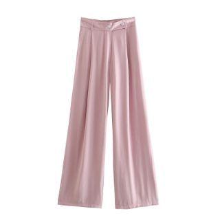 High Waisted Wide Leg Pants
