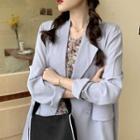 Double-breasted Blazer / Camisole Top