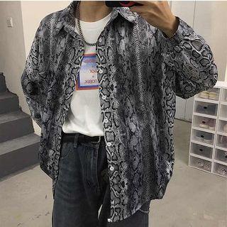 Snake Patterned Shirt