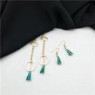 Crystal Shell Pendant Earring