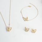 Butterfly Necklace / Bracelet / Ear Stud / Clip-on Earring