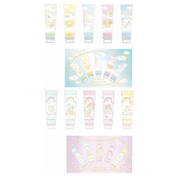 Sanrio - Mix Scent Hand Cream Set 10g X 5 - 3 Types