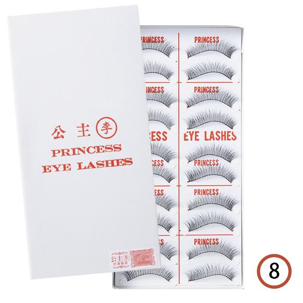 Princess Lee - Eyelash (cross 8) 10 Pairs
