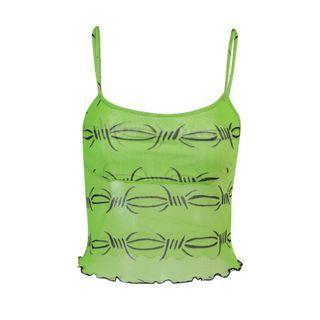 Wire Print Camisole Top