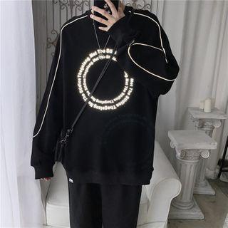 Reflexive Letter Sweatshirt