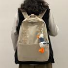 Duck Charm Cotton Backpack