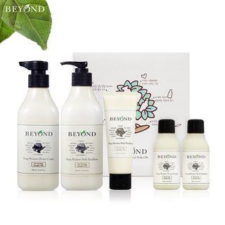 Beyond - Deep Moisture Body Grand Set: Shower Cream 450ml + 60ml + Body Emulsion 450ml + 110ml + 60ml 5pcs