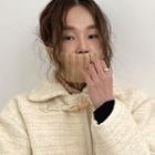 Rib-knit Neck Warmer