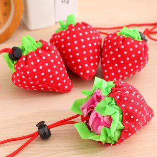 Strawberry Shopper Bag As Shown In Figure - One Size