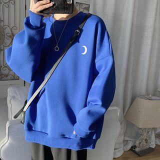 Reflective Printed Over-sized Hoodie