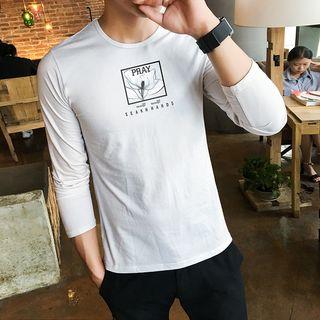 Printed / Plain Long Sleeve T-shirt