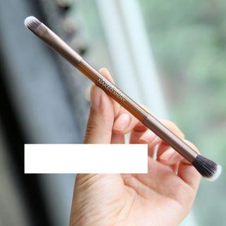 Dual Head Makeup Brush Brown - One Size