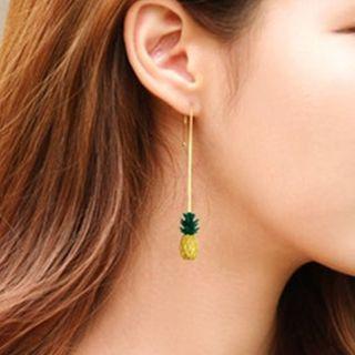 Pineapple Threader Earrings