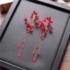 Flower Fringe Earring