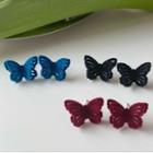 Butterfly Velvet Earring