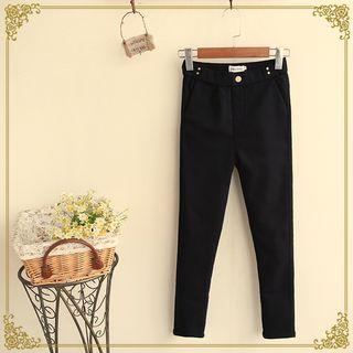 Plain Straight Fit Pants