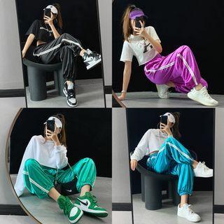 Satin Loose Harem Pants