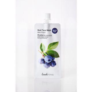 Lookatme - Mud Wash Off Mask Pack (blueberry)