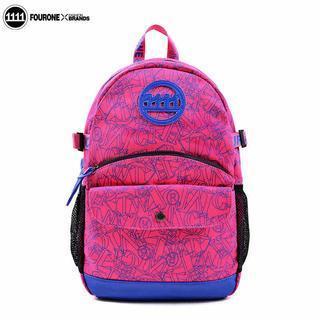 Lettering Canvas Backpack