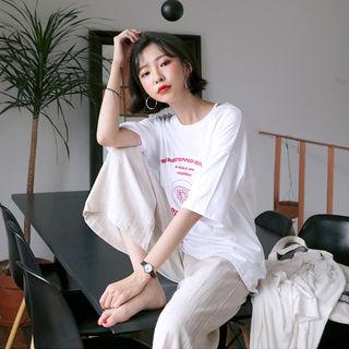 Illustration Boxy-fit T-shirt