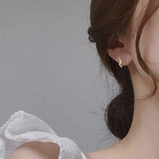 Wavy Stud Earring