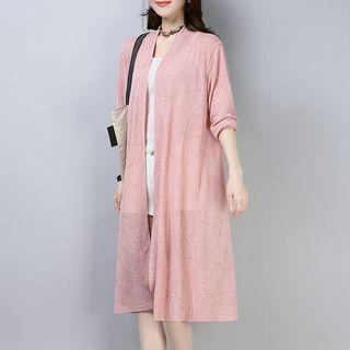 Long Open-front Light Jacket