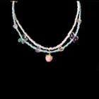 Strawberry / Butterfly Bead Choker / Set