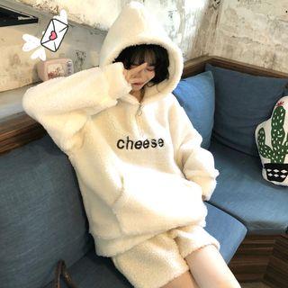 Fleece-lined Hooded Top / Shorts