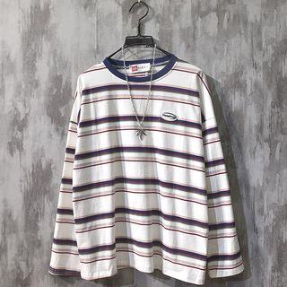 Logo Striped Long-sleeve T-shirt