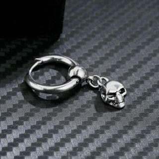 Skull Stainless Steel Dangle Earring