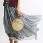 Layered Maxi Skirt