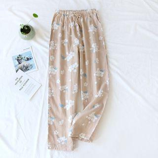 Floral Print Lounge Pants