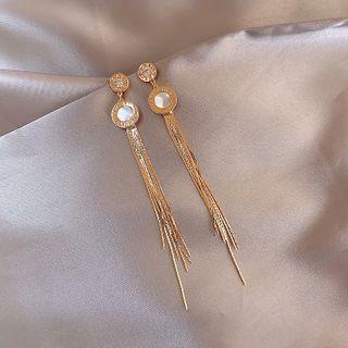 Fringe Drop Earring 1 Pair - One Size