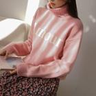 Amour Turtle-neck Sweater