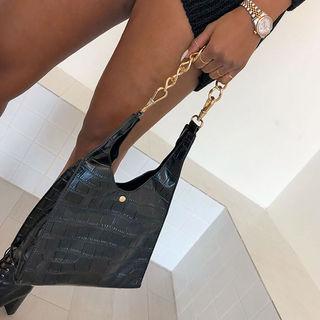 Chain-strap Hand Bag