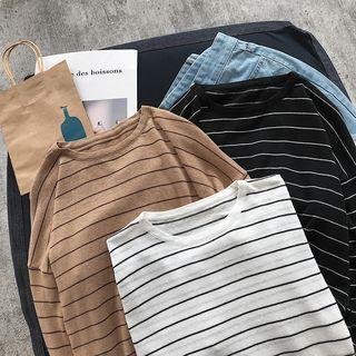 Striped Long-sleeve Tee