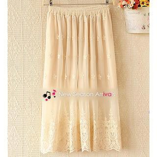 Lace Maxi Skirt