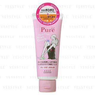 Kose - Pure Deep Clear Scrub Cream (for Elbows, Knees & Heels) 100g