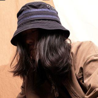 Contrast Lining Bucket Hat
