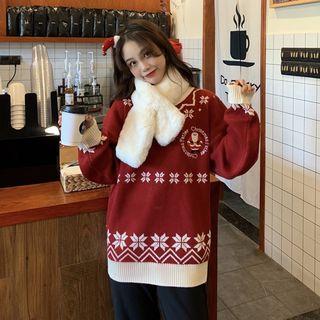 Christmas Printed Sweater
